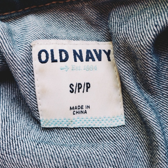 Old Navy jean jacket size SP - Picture 2 of 4